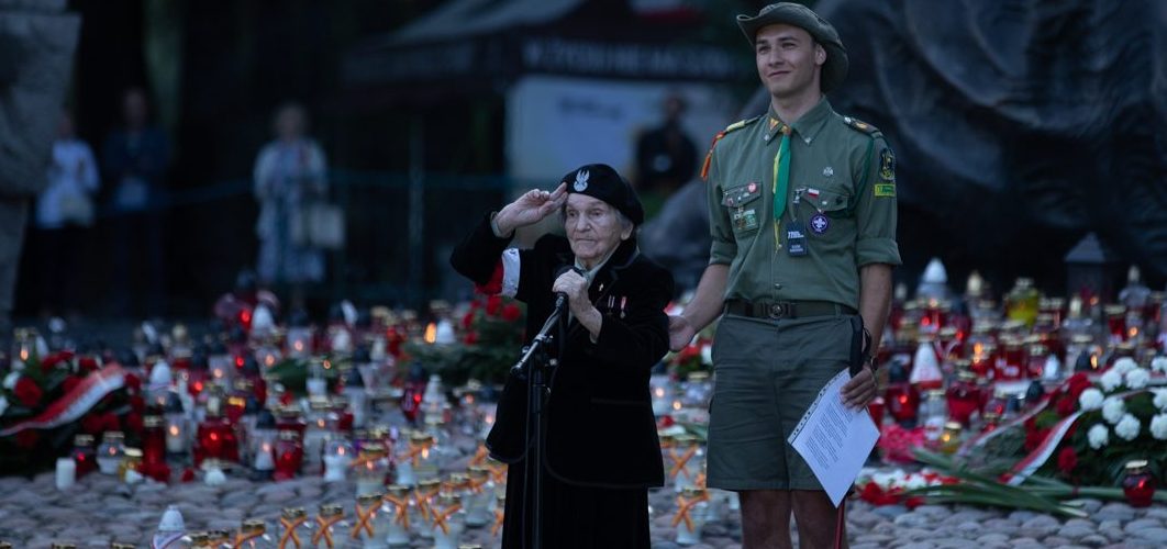 Obchody 77 rocznicy wybuchu Postania Warszawskiego Nie stój jeśli