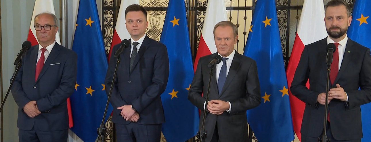 Liderzy opozycji Jesteśmy gotowi stworzyć rząd Donald Tusk kandydatem